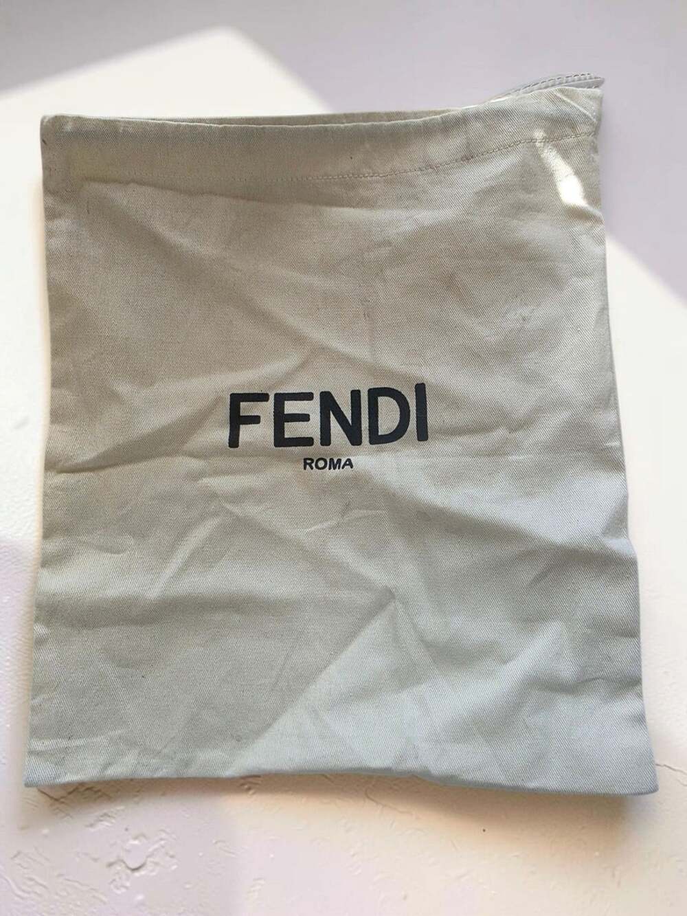 Fendi Dust Bag Drawstring Travel Storage Bag